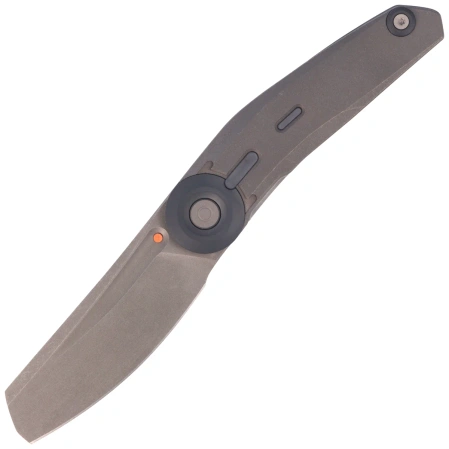 Nóż składany Reate VK-CLU Darkwashed Titanium, Darkwashed Elmax by Vulpex Knives