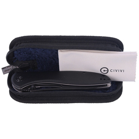 Nóż składany CIVIVI Picaro Black G10, Black Stonewashed (C916D)