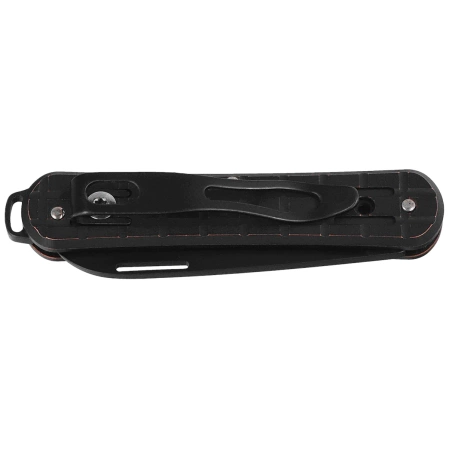 Scyzoryk Fox Vulpis 130 LE No 039/250 Grenade Pattern Black Copper, Black Stonewashed M390 (FX-VPGP130 COB)