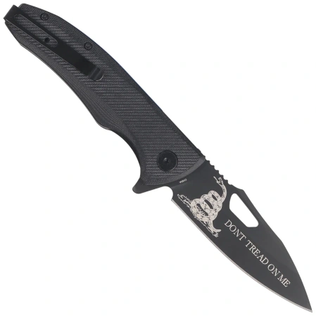 ASP Police Duty ''Battle Rattle'' Knife Black G10, Black PVD AUS-8 (55737)