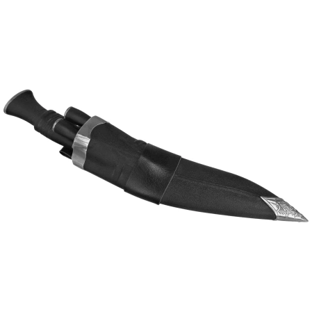 Martinez Albainox Gurka Knife Set 3 pcs, Black ABS, Satin 3Cr13MoV (31478)