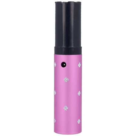 Paralyseur 2 million V lipstick stun gun with flashlight, Pink (1202-PK)