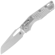 Nóż składany Microtech MSI S/E Marfione Select Stonewashed Frag Titanium, Bronze HW, Stonewashed M390MK by Tony Marfione (210-10FRMS1)