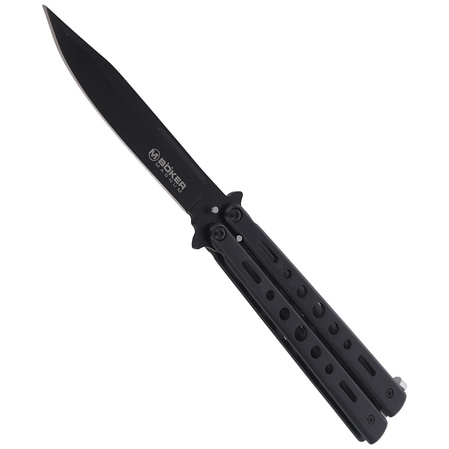 Nóż składany motylek Böker Magnum Balisong All Black (06EX402)