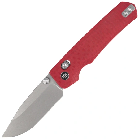 Remette RT-Aurora Knife Red G10, Satin 14C28N (Aura-G4)