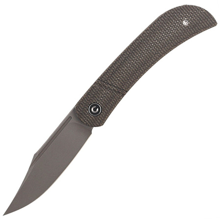 Nóż składany CIVIVI Appalachian Drifter Dark Green Micarta, Gray Stonewashed (C2015C)