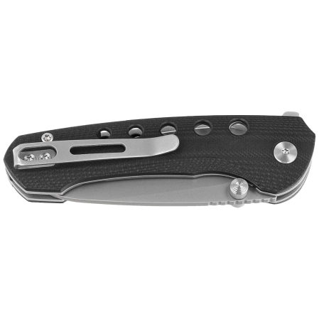 Remette RT-BEE-G Knife w/Titanium Toothpick Black G10, Ceramic Sandblasting 14C28N