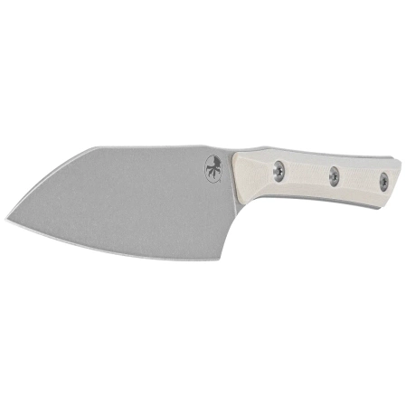 Nóż kuchenny Microtech Santoku 4.2'' Ivory G10, Stonewashed M390MK (3300-10IV)