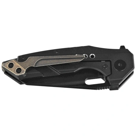 Bestech Nyxie 3 Knife Black Titanium, Black DLC CPM S35VN by Todd Knife and Tool (BT2308B)