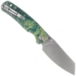 Bestechman Cicada's Wing-TL Knife Green Resin, Satin 10Cr15CoMoV (BMK24-R-1)