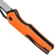 Bestech Operator Knife Orange G10, Satin/Black D2 (BG36D)