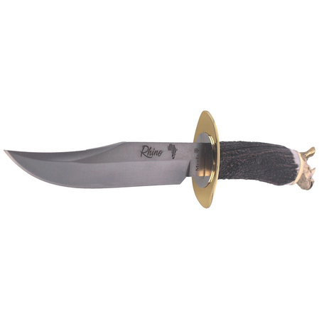 Muela Knife Big Five Deer Stag, Satin 1.4116 Gift Box (RHINO-16BF)