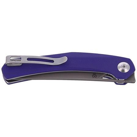 Nóż składany CIVIVI Lazar Purple G10, Gray Stonewashed by Elijah Isham (C20013-2)