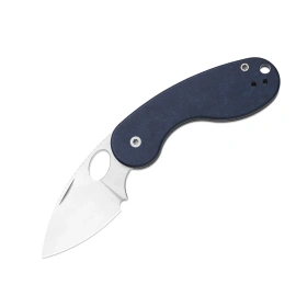 Nóż składany Kizer Microbe TSJ AirTi Blue Canyon Richlite, Stonewashed 14C28N by Maksim Epifantsev (V2742TSJA2)
