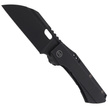 WE Knife Roxi 3 Black Titanium, Black Stonewashed CPM S35VN by Todd Knife and Tool (WE19072-2)