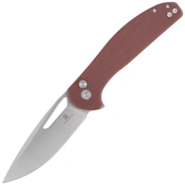 Bestechman Whalefin Knife Brown G10, Stonewashed / Satin D2 (BMK18C)