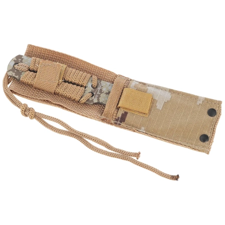 Martinez Albainox Coyote Camo Strung Knife, Arid Camo 3Cr13MoV (32415)