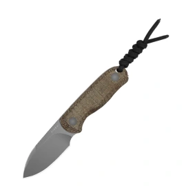 Nóż Kizer Drop Bear Fix Brown Burlap Micarta, Gray Stonewashed 14C28N by Azo (1094A1)