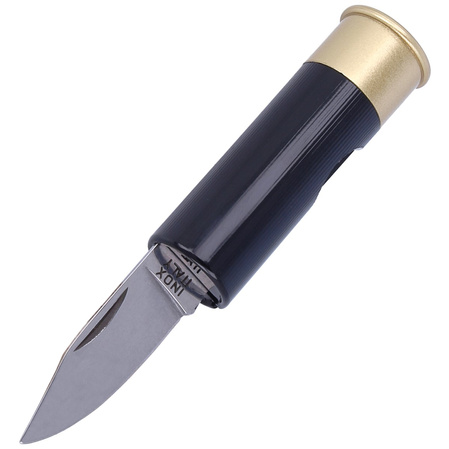 Maserin Cartridge Cal. 12 Black Nylon, Stainless Polished Knife (70 BLK)