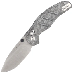 Kizer C01C 2.9 CD Knife Black Norplex UltreX Micarta, Satin Elmax by Sheepdog Knives (Ki3488.29CDA2)