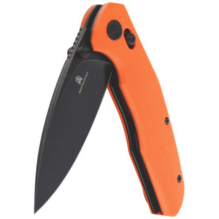 Nóż składany Bestechman Ronan Orange G10, Black PVD Stonewashed 14CN28N (BMK02H)