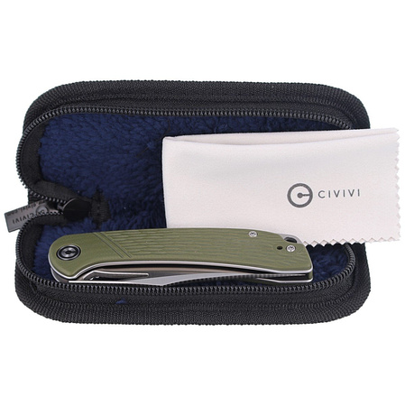 Nóż składany CIVIVI Dogma OD Green G10, Satin Finish (C2005A)