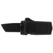 Tekto A2 Badger Mini T/E OTF Knife Black Aluminum, Black D2
