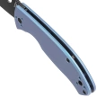 Spyderco Tenacious R.I.L. Blue Titanium, Black 8Cr13MoV by Eric Glesser (C122TIBLBKP)