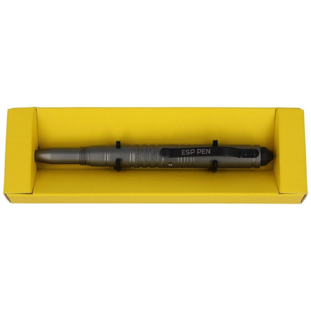 ESP Tactical Pen with a hidden Spike Titanium Blue (KBT-03-T)