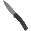 WE Knife Upshot LE No 246/410 Black Ti, Polished Bead Blasted CPM 20CV (2102A)
