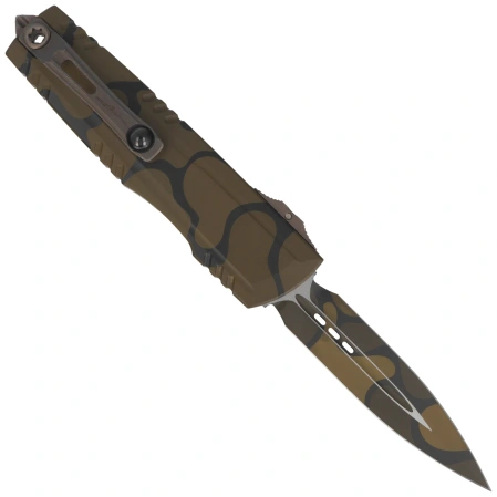 Nóż automatyczny OTF Microtech Luminary ZBP D/E Signature Olive Backwoods Camo Aluminium, Olive Backwoods Camo M390MK by Tony Marfione (1270-1WOOCS)