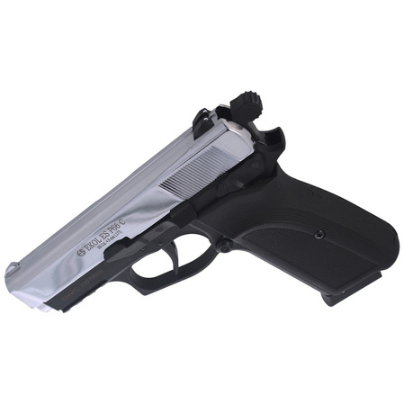 Airgun set 20: Voltran Ekol ES P66C Shiny 4.5 mm Pistol, 1400 BBs, 10 CO₂ cartridges, 100 targets