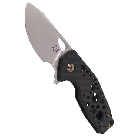 Fox Suru Carbon Fiber Frame Lock, Satin by Jesper Voxnæs Knife (FX-526 CF)