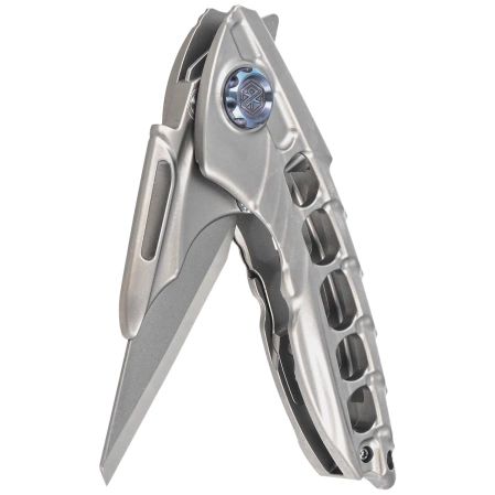 Nóż składany Rike Knife RK-Alien1-P Gray Titanium, Satin M390 by Richard Wu