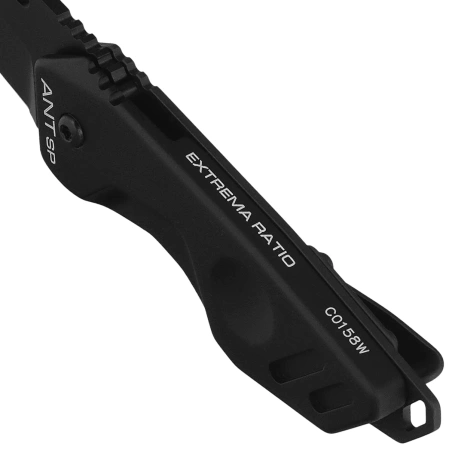 Extrema Ratio ANT SP Knife Black Aluminum, Black DLC N690 (04.1000.0469/BLK/BLK)