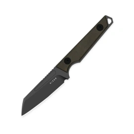 Nóż Kizer Phasmids Brown Chocolate Glacier, Gray Stonewashed AEB-L by Johan Jordaan (1079A2)