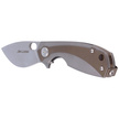 Viper Lille Bronze Titanium, Satin M390 by Jesper Voxnæs Knife (V5962TIBR)