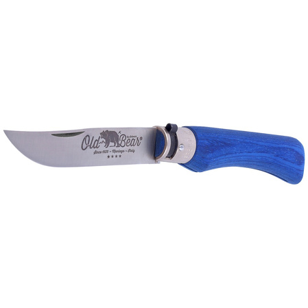 Nóż składany Antonini Old Bear Laminated Blue, Satin Stainless (9307/23_MBK)