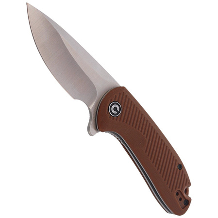 Nóż składany CIVIVI Durus Brown G10, Satin Finish (C906B)
