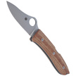 Spyderco SpyOpera Micarta Plain Knife (C255CMP)