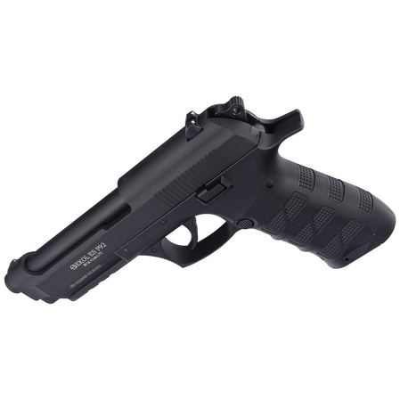 Airgun set 23: Voltran Ekol ES P92 Matte Black 4.5 mm Pistol, 1500 BBs, 10 CO₂ cartridges, 100 targets