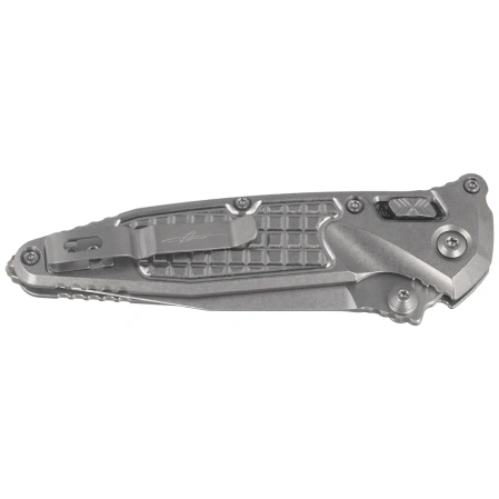 Nóż składany Microtech Socom Ram-Lok S/E Marfione Select Gray Frag Titanium, Bronze Bksp, Stonewashed M390MK by Tony Marfione (160RL-10FRSMS2)