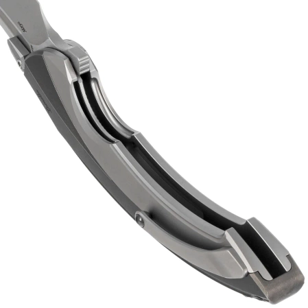 RikeKnife Lamella Dark Gray Titanium, Satin M390 (RK-Lamella-DP)