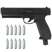 Vesta Defence PDW50 .50 Cal 17J RAM Pistol Set + 10 CO₂ Cartridges