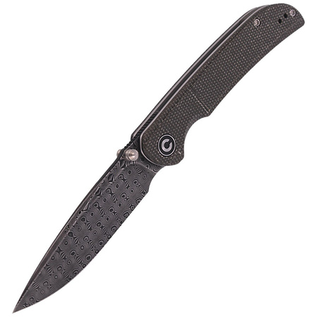 Civivi Knife Imperium Dark Green Micarta, Black Damascus (C2107DS-3)