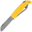 MAC Coltellerie Boat 2 Sailing Knife Yellow PP/TPE,  Satin W 1.4034 (MC BOT2.Y)