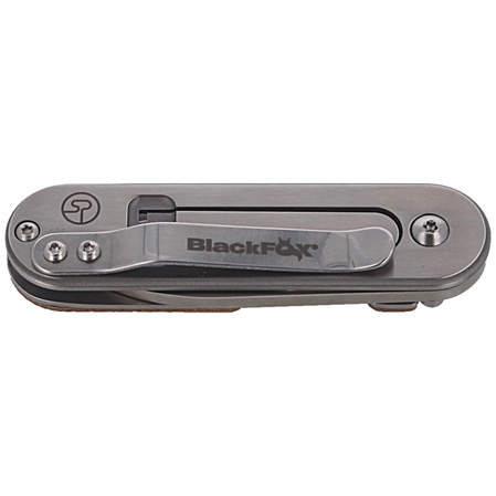 BlackFox Bean Gen2 Natural Micarta by Panchenko (BF-719 MIN)