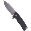 Nóż składany LionSteel ROK Black Aluminium, Satin M390 by Molletta (ROK A BS)