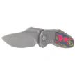 Kubey KB Knives Stroller Gray Titanium/Damtanium CamoCarbon, Darkwashed CPM 20CV by Utilizator (KB384B)