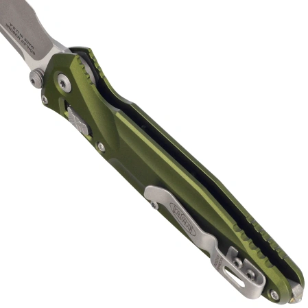 Microtech Socom Delta Ram-Lok S/E OD Green Aluminum, Apocalyptic M390MK by Tony Marfione (159RL-10APOD)